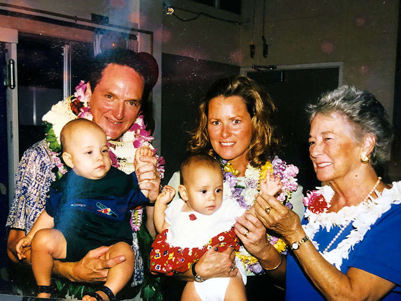 Dr. Bogdahn and co-workers working with infants